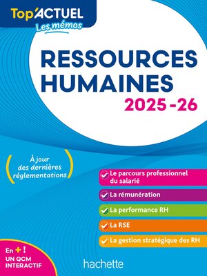 cover image of Top'Actuel--Ressources Humaines (RH) 2025-2026
